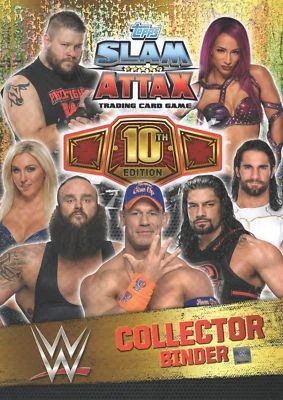 SLAM ATTAX 10th EDITION BASE / BASIC CARDS  81 TO 180  BY TOPPS CHOOSE - Image 1 of 4