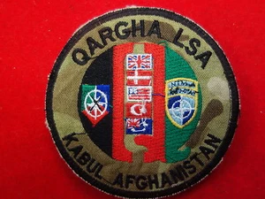 PARCHE ORIGINAL HECHO EN AFGANISTÁN QARGHA LSA KABUL CON GANCHO Y RESPALDO PARA LOS OJOS - Imagen 1 de 1