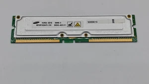 Samsung Rambus MR16R0828BN1-CK8 128MB 16bit 800MHz 45NS Non-ECC 184 Pin Memory - Picture 1 of 2