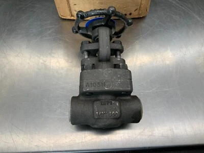 DSI Valves 1/2" Globe Valve: 1/2 in Pipe Size, Class 800, A105N - Image 1 of 3
