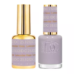 DND DC Soak Off Gel Polish Duo #2532 - Lavender Haze - Picture 1 of 2