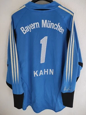 BAYERN MUNICH 2004-2005 Kahn 1 Goalkeeper camiseta shirt trikot maillot maglia L - Imagen 1 de 4