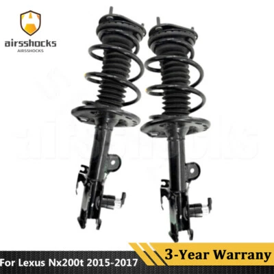 2X CONJUNTOS DE PUNTAL AMORTIGUADOR DELANTERO PARA LEXUS NX200T 2015-2017 NX300 2018-2021 CON ELÉCTRICO Foto 1 de 4