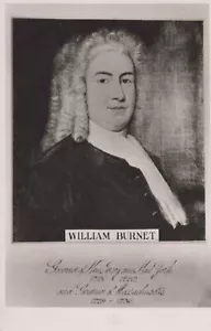 Politics Postcard - William Burnet, Governor of New Jersey & New York RS24088 - Picture 1 of 2
