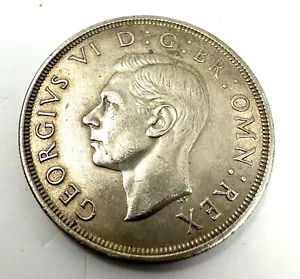More details for 1937 crown - george vi silver coronation coin. high grade.
