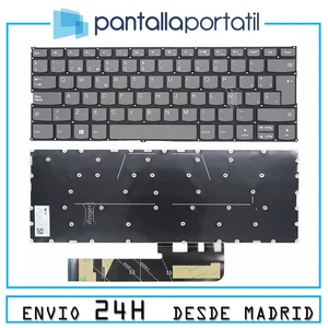 Teclado español de portatil compatible para LENOVO IDEAPAD 5CB1C04573 NO LUZ NEG - Imagen 1 de 3