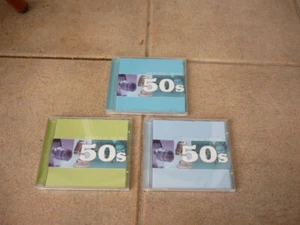 HITS OF THE 50's CD Bundle(x 3)-Disc One/Two/Three-Various Artists-1999-EMI - Picture 1 of 3