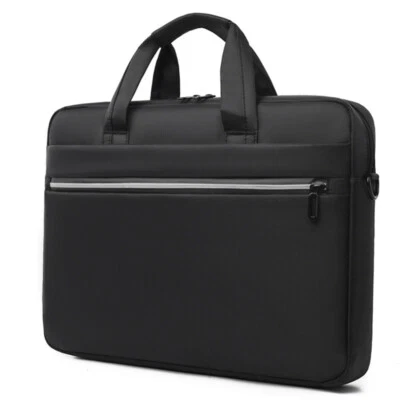 15.6'' Men's Briefcase Business Laptop Bag Work Office Handbag Shoulder Bag - Image 1 of 4