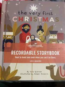 Hallmark "The Very First Christmas Recordable Storybook" NEW - Picture 1 of 1