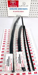2020-2025 Highlander Front Wiper Blade Set + Refill Set GENUINE OEM PART - Picture 1 of 4