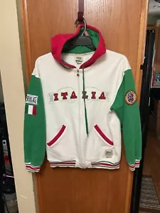 Mens Vintage Everlast “Italia” Zip Up Hoodie - Picture 1 of 5