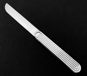 SASAKI Stainless WEBB DINNER KNIFE 8 3/8" Ward Bennett - Picture 1 of 2