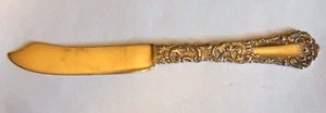 Silverplate Letter Opener Butter Knife Elegant Style - Picture 1 of 14
