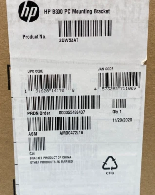 HP B300PC Mounting Bracket 2DW53AT (Lot of 2) OEM - Image 1 of 2