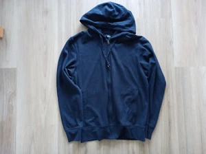 Uniqlo men's small light weight blue Hoodie full zip sweatshirt with hoodie - Picture 1 of 6