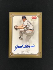 2004 Fleer Greats of the Game Jack Morris Autograph #GBA-JM2 Hall of Fame Tigers