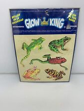 Vintage Glow King Frogs Stickers Glow in the Dark Spain NEW SEALED