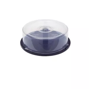 Four (4) 25 Disc Capacity Empty CD DVD BluRay Storage Cake Box Case Spindle - Picture 1 of 1