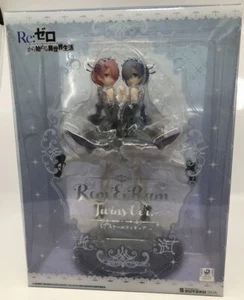 Re Zero Starting Life in Another World Rem Ram Twins 1/7 PVC Figura Souyokusha - Foto 1 di 1