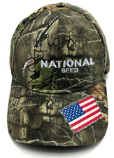 NATIONAL SEED hat camouflage adjustable cap
