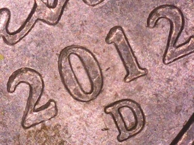 2012 D Jefferson Nickel DDO DDR BU Coin - Image 1 of 4