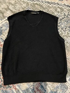Greg Norman Black XL Sweater Vest - Picture 1 of 3