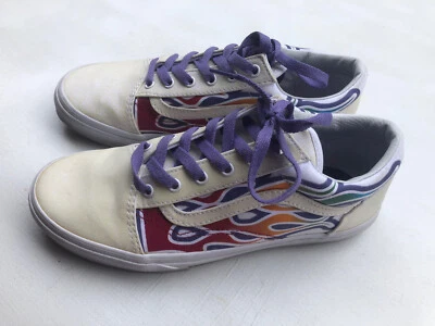 Vans Old Skool Hot Rod Zapatos con Cordones Sketboarding Niños 7 Foto 1 de 4