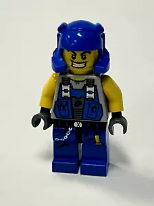 Lego Power Miners Beard Stubble Guy Minifigure pm006 - Picture 1 of 1