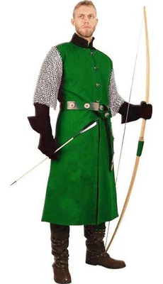 Caballero medieval túnica vikinga disfraces disfraz de Halloween abrigo aventurero (S-6XL) Foto 1 de 4