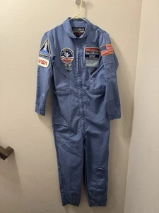 NASA Space Camp USA Gr. 20 blau Space Gear Fluganzug Overall Uniform Neu ohne Etikett - Bild 1 von 22