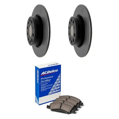 For Volkswagen Jetta 10-14 ACDelco Gold Rear Brake Kit w Ceramic Pads Foto 1 de 4
