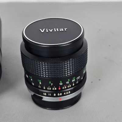 Vivitar Auto Wide-Angle 35mm F/2.8 Camera Lens For Olympus OM System - Image 1 of 4