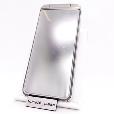 KYOCERA 902KC Silver DIGNO KEITAI 3 ANDROID FLIP PHONE UNLOCKED From Japan - Image 1 of 4