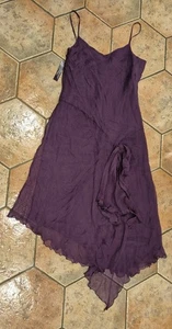 IMPRESIONANTE VESTIDO CON VOLANTES ASIMÉTRICOS CON TIRAS MALVA DE DEBUT EN DEBENHAMS - 16 - Imagen 1 de 2