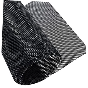 Malla universal para parrilla de coche 40" x 13", pintada de negro 3 x 6 mm agujero romboidal negro - Imagen 1 de 7