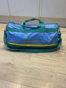 Vintage Head Holdall Bag Sports Gym Retro Shoulder Strap Rare Colourway VGC - Picture 1 of 16