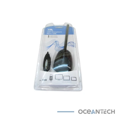 CYBER ACOUSTICS CVL-1084 USB MICROPHONE MICRO USB - Image 1 of 2