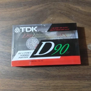 TDK D90 Standard Audio Cassette (A00808-20) - Picture 1 of 7