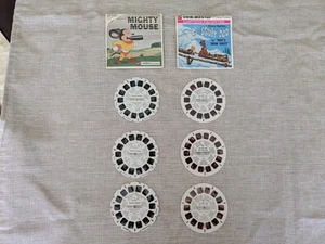 Scooby Doo View-Master Reels and Mighty Mouse reel set - Picture 1 of 4