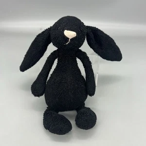 RARE Jellycat - bashful bunny treacle RETIRED small Black Used - Picture 1 of 5