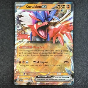 Pokemon TCG Koraidon ex 125/198 Scarlet & Violet Base Set Holo Ultra Rare Karte - Bild 1 von 2