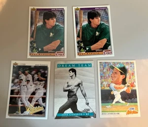 Lote de 5 tarjetas Jose Canseco 1991 - Imagen 1 de 11