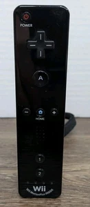 Nintendo Wii e Wii U Wiimote telecomando movimento più controller nero - testato - Foto 1 di 7