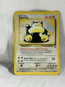 Juego de cartas coleccionables Pokémon - Snorlax 30/130 - RARO - Imagen 1 de 2
