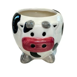 Cow Shaped Ceramic Mug Cup Barnyard Coffee Cup - Picture 1 of 9