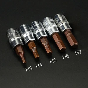 Practical Premium Accessories Brand new Bit Socket 5PCS Bits Hex Screw - Picture 1 of 12