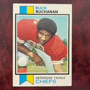 1973 Topps Set BUCK BUCHANAN #497 KANSAS CITY CHIEFS - NR-MINT *HIGH GRADE* - Picture 1 of 2