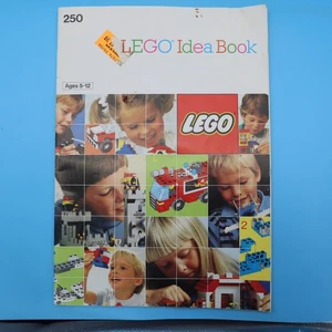 VINTAGE 1987 LEGO Ideenbuch 250 mit KOMPLETTEM Stickerbogen EX weitere coole Sachen - Bild 1 von 4