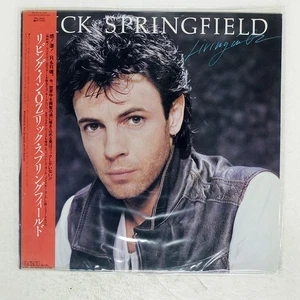 RICK SPRINGFIELD LIVING IN OZ RCA RPL8182 Japan OBI VINYL LP - Picture 1 of 1