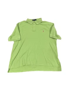 Herren Polo Ralph Lauren hellgrün rosa Pony Gr. 2 XL - Bild 1 von 7